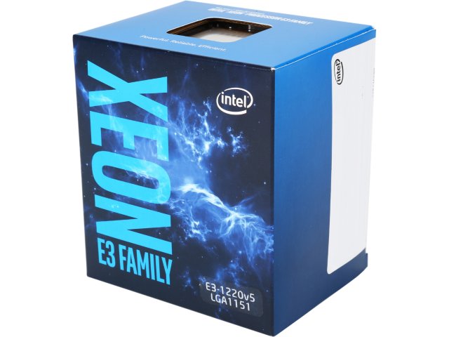 Intel&#174; Xeon&#174; Processor E3 _ 1220 v5 ( 3.00 GHz, 8M Cache, up to 3.50 GHz)